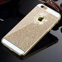 HZBYCSolid Luxury Bling Glitter Back Cover Case with Diamond for iPhone 4/4S(Assorted Colors)