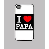 i love dad black iphone 4