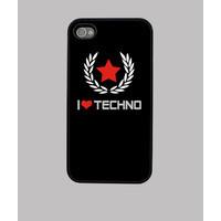 i love black techno