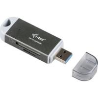 i tec usb 30 dual card reader grey