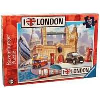 I love London XXL Jigsaw Puzzle (100 Pieces)