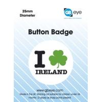 i love ireland button badge