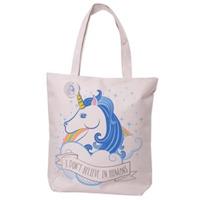 i dont believe in humans unicorn cotton bag