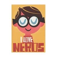 I Love Nerds Card