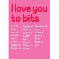 I Love You To Bits |Really Good | RG1066