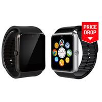 i touch bluetooth smart watch black or silver