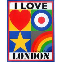 I Love London By Peter Blake