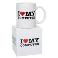 I Heart My Computer 300ml Mug