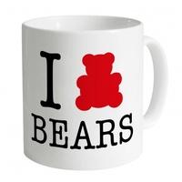 I Heart Bears Mug