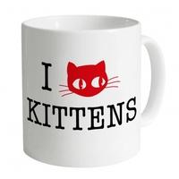 I Heart Kittens Mug