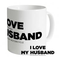 I Love My Motorcycle Hers Mug