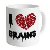 I Heart Brains Mug