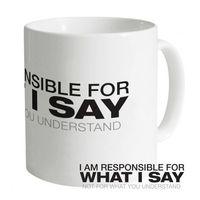 I Am Responsible Mug