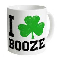 i love booze mug