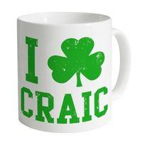 i love craic mug