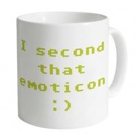 I Second That Emoticon Mug