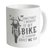 I Wonder If My Motorbike Mug