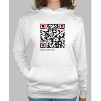 i jersey hooded girl qr code - go incognito ...