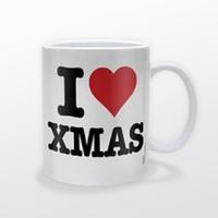 I Heart Xmas Christmas Ceramic Mug