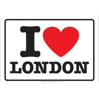 I Love London Postcard