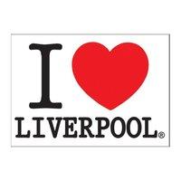I Love Liverpool Postcard