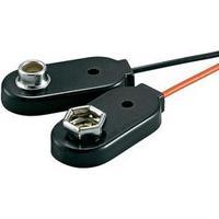 I Style, Split Pole 9V Snap Clip With 150mm Wire Leads