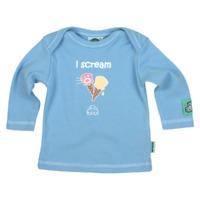 i scream sky babies fairtrade long sleeve t shirt envelope neck