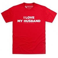I Love My Motorcycle Hers T Shirt