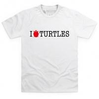 I Heart Turtles T Shirt