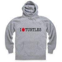 I Heart Turtles Hoodie