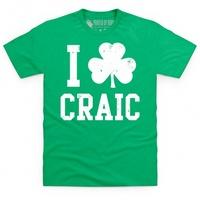 I Love Craic T Shirt