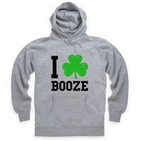 i love booze hoodie