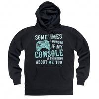 i wonder if my console hoodie