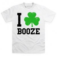 i love booze t shirt