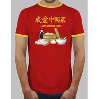 i love chinese food shirt guy duotone