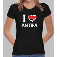 i love antifa - girl