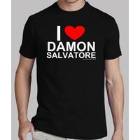 i heart damon guy black shirt