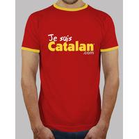 i am catalan - red & gold - gold edge