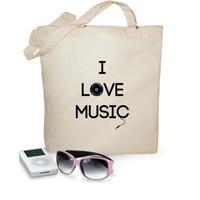 i love music bag