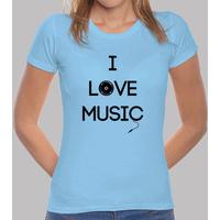 i love music girl (blue)