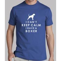 i cant keep calm i have a boxer - men