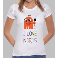 i love n3rds (white)