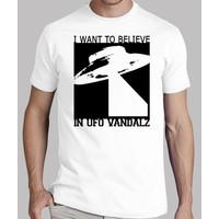 i want to believe in ufo vandalz guy - white