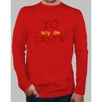 i I am caste - we - spain - soccer selection - boy manga long, red. selection