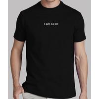 i am god. boy manga short, black, extra quality