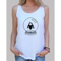 i see aliens woman, wide straps & loose fit, white