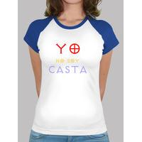 i do not i am caste we republica girl baseball style white and blue ro ...