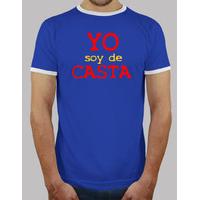 i I am caste - we can - spain - soccer selection - boy, retro style, royal blue and white