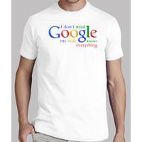 I don\'t need Google my wife knows everything