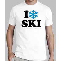 I love Ski snow